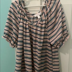 Blue and Pink Lauren Conrad Shirt!